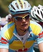 WINNER: Alexandre Vinokourov. Picture courtesy Offside Sports Photography Ltd