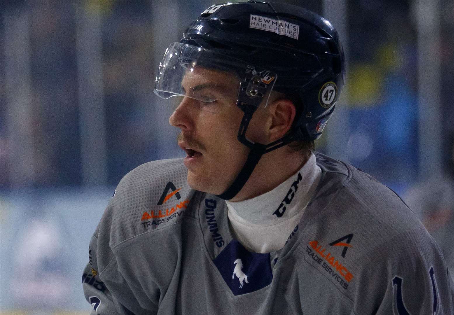 Mads Thune claimed four goals and four assists on the opening weekend for Invicta Dynamos Picture: David Trevallion