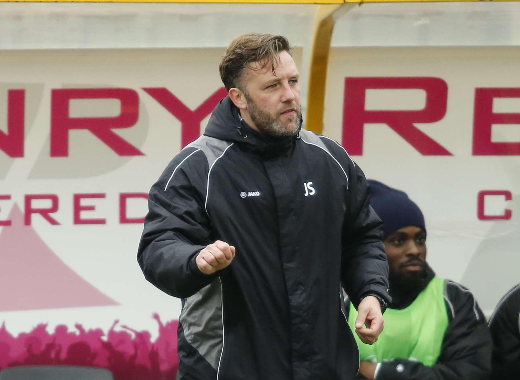 Maidstone boss Jay Saunders Picture: Martin Apps