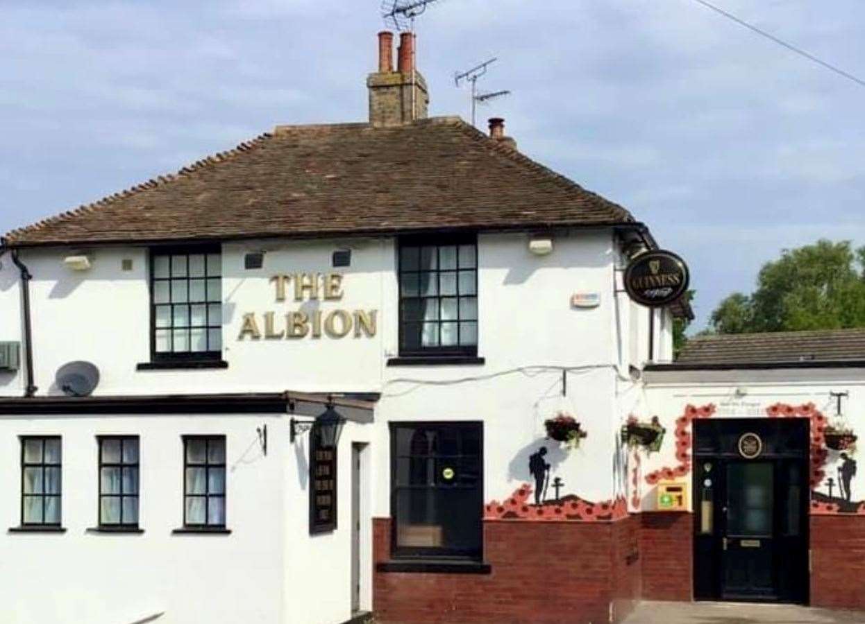 The Albion pub in Albion Place, Ashford