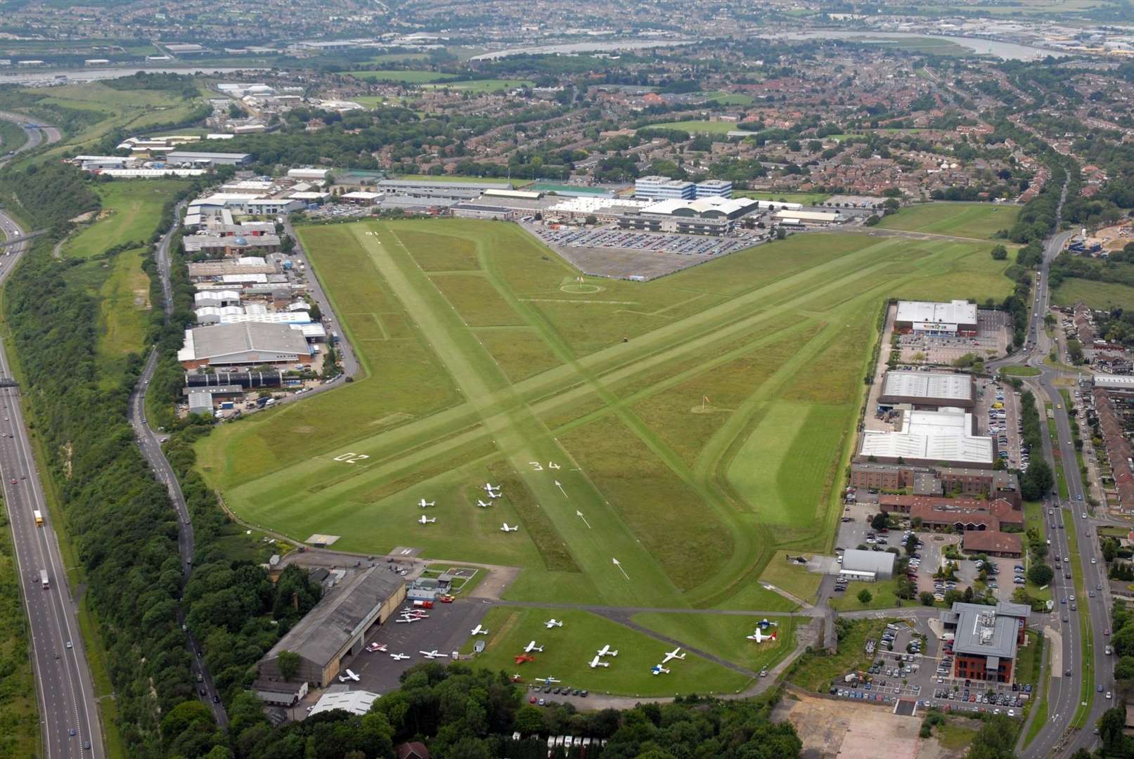 Rochester Airport - home of the Innovation Centre on Maidstone Road