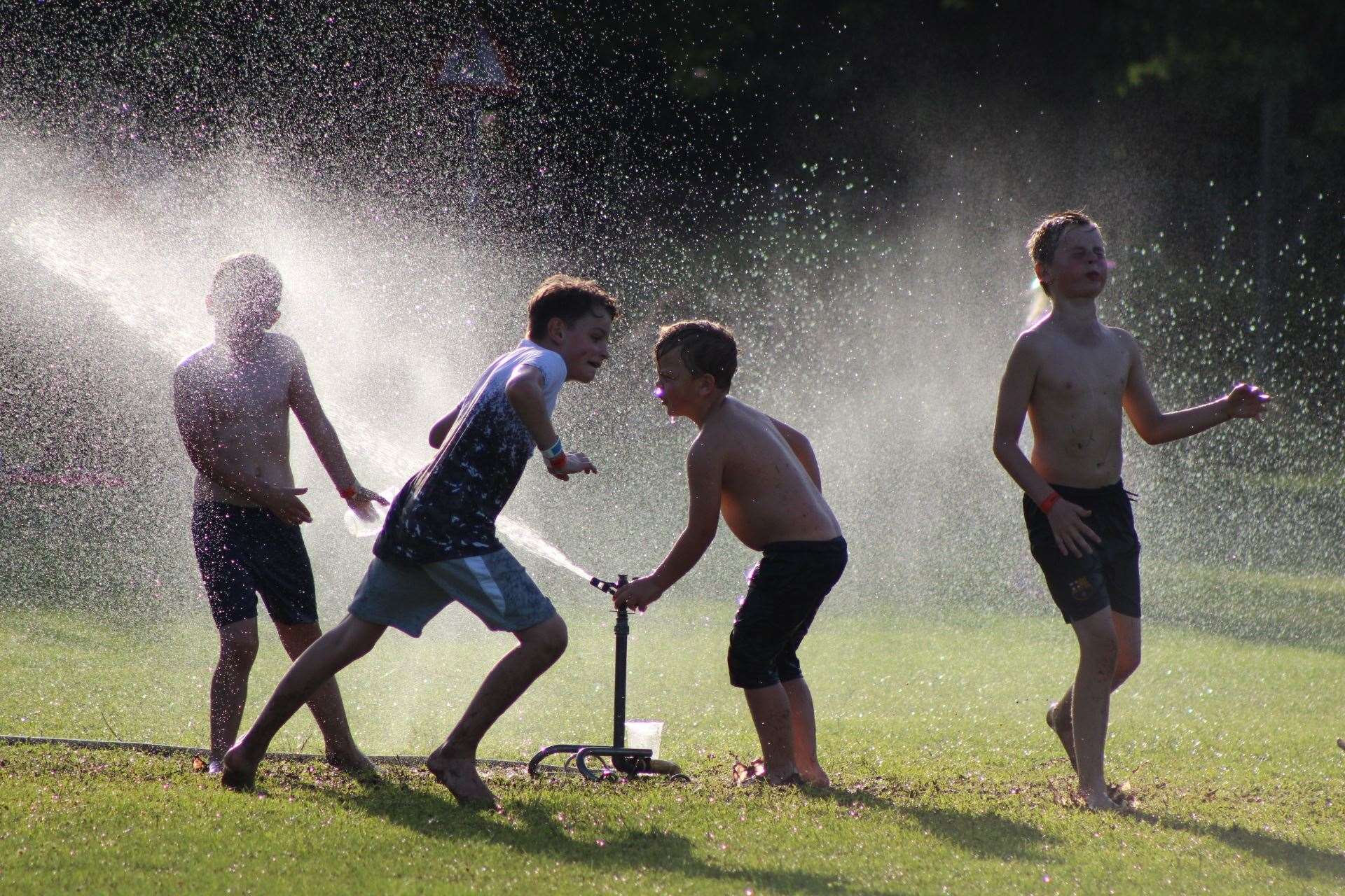 When it's hot, hot, hot there was only one way to cook down at Sittingbourne's Party In The Park (13187247)