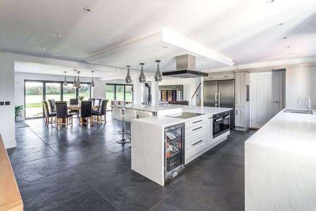 The kitchen area. Picture: Zoopla / Hamptons