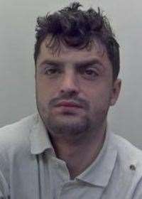 Damien Olubek, 21, of High Street, Margate, was jailed for 41 weeks at Canterbury Crown Court