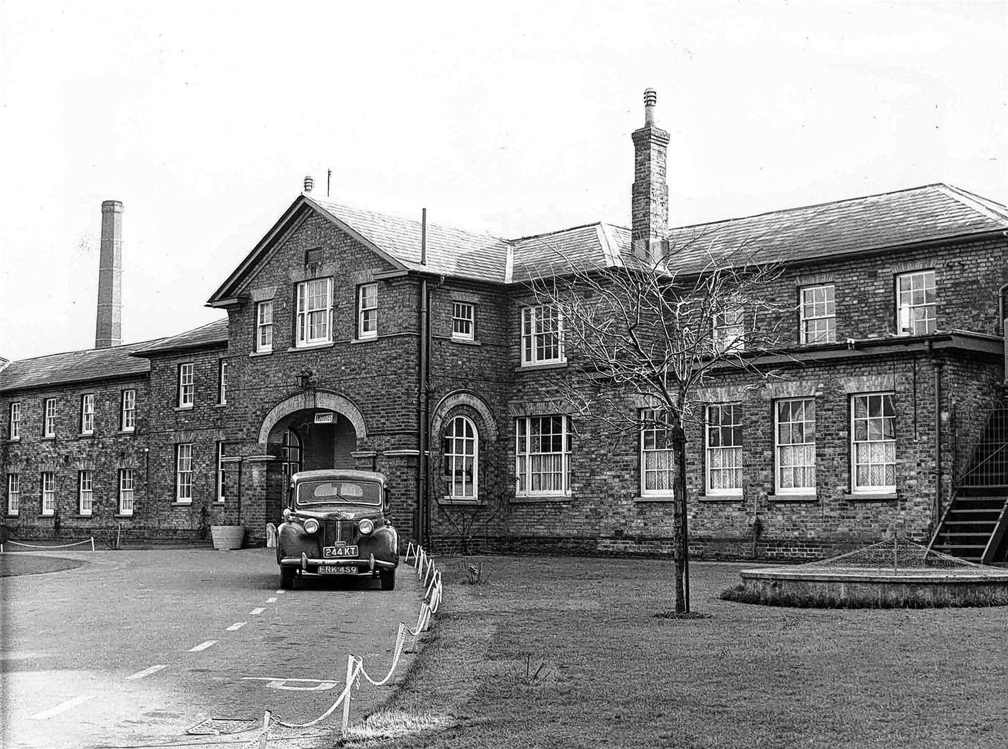 Linton Hospital in 1964, formerly one of Maidstone's main workhouses. Picture: Images of Maidstone