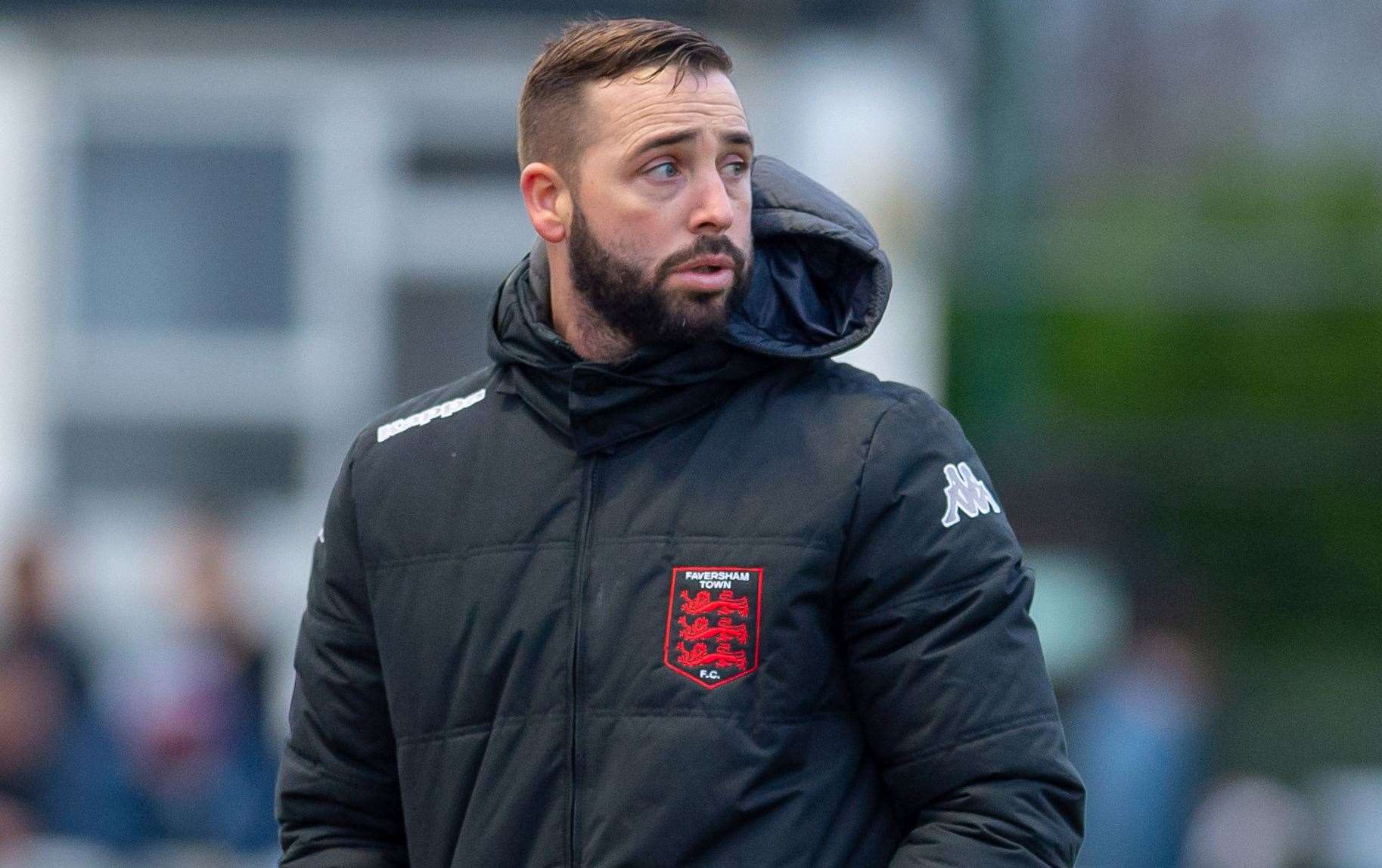 Faversham manager Sammy Moore. Picture: Ian Scammell