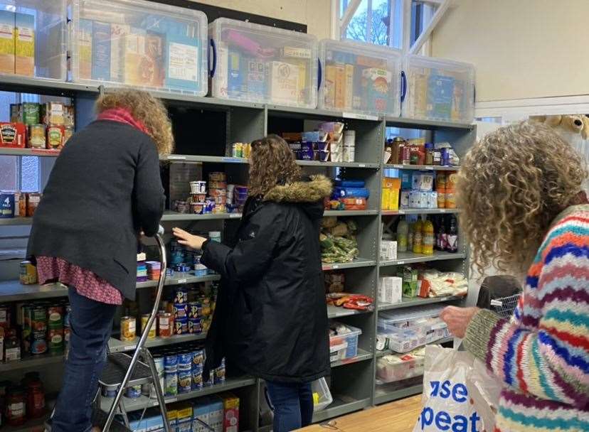 Faversham Foodbank has 70 volunteers