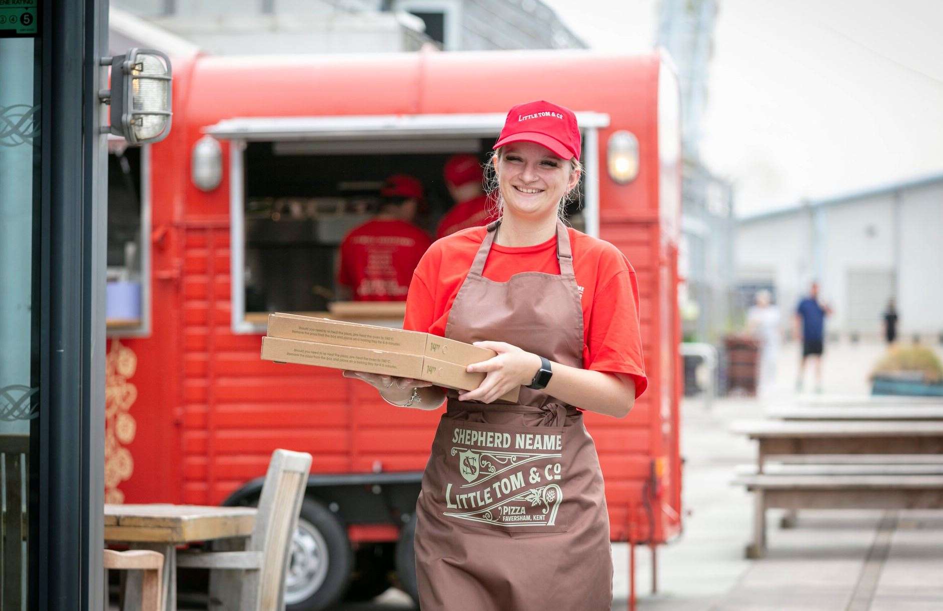 Shepherd Neame will hope the pizza wagon proves a hit with punters