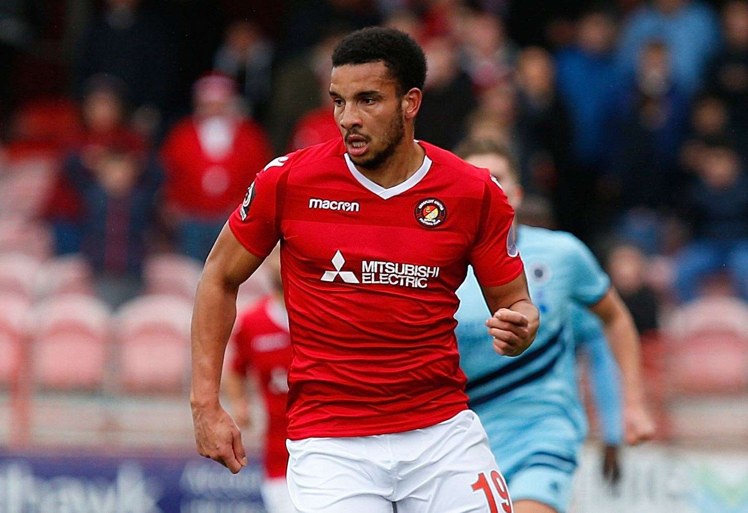 Ebbsfleet United defender Chris Bush on the trip to Maidstone United