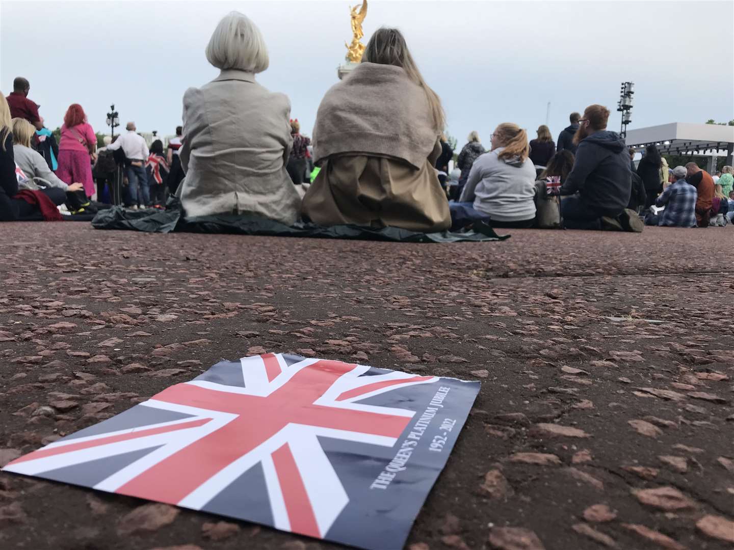 Crowds flocked to London for the Platinum Jubilee - and many returned in September to mourn the Queen's death