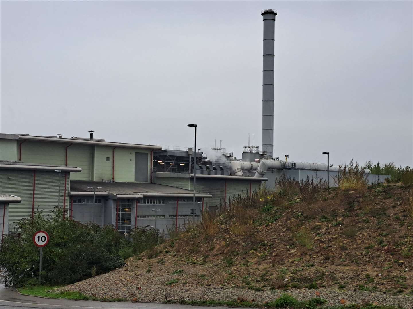 Kent Enviropower's waste incinerator at the Allington 20/20 estate