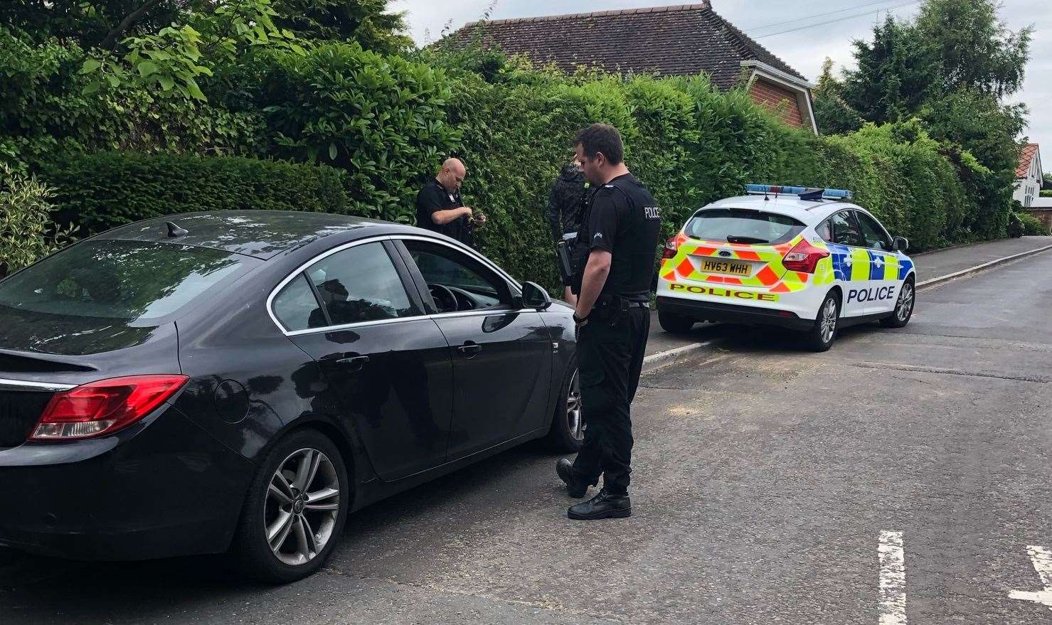 Police have been cracking down on motorists. Stock pic