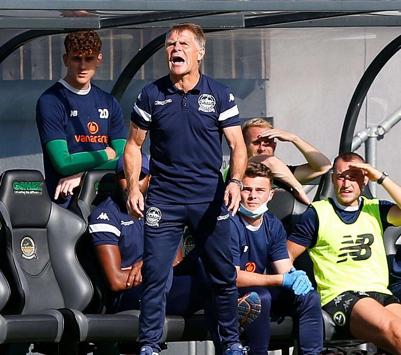 Dover Athletic manager Andy Hessenthaler. Picture: Andy Jones