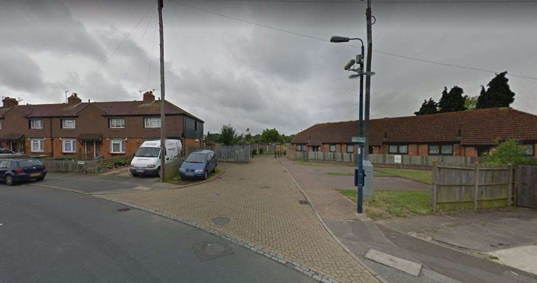 One of the entrances to Mangravet Recreation Ground, off Camp Way. Picture: Google Street View