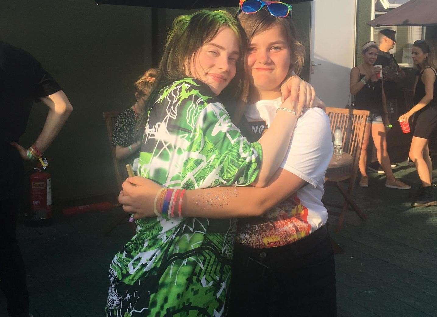 Billie Eilish delights Canterbury girl with rare heart defect