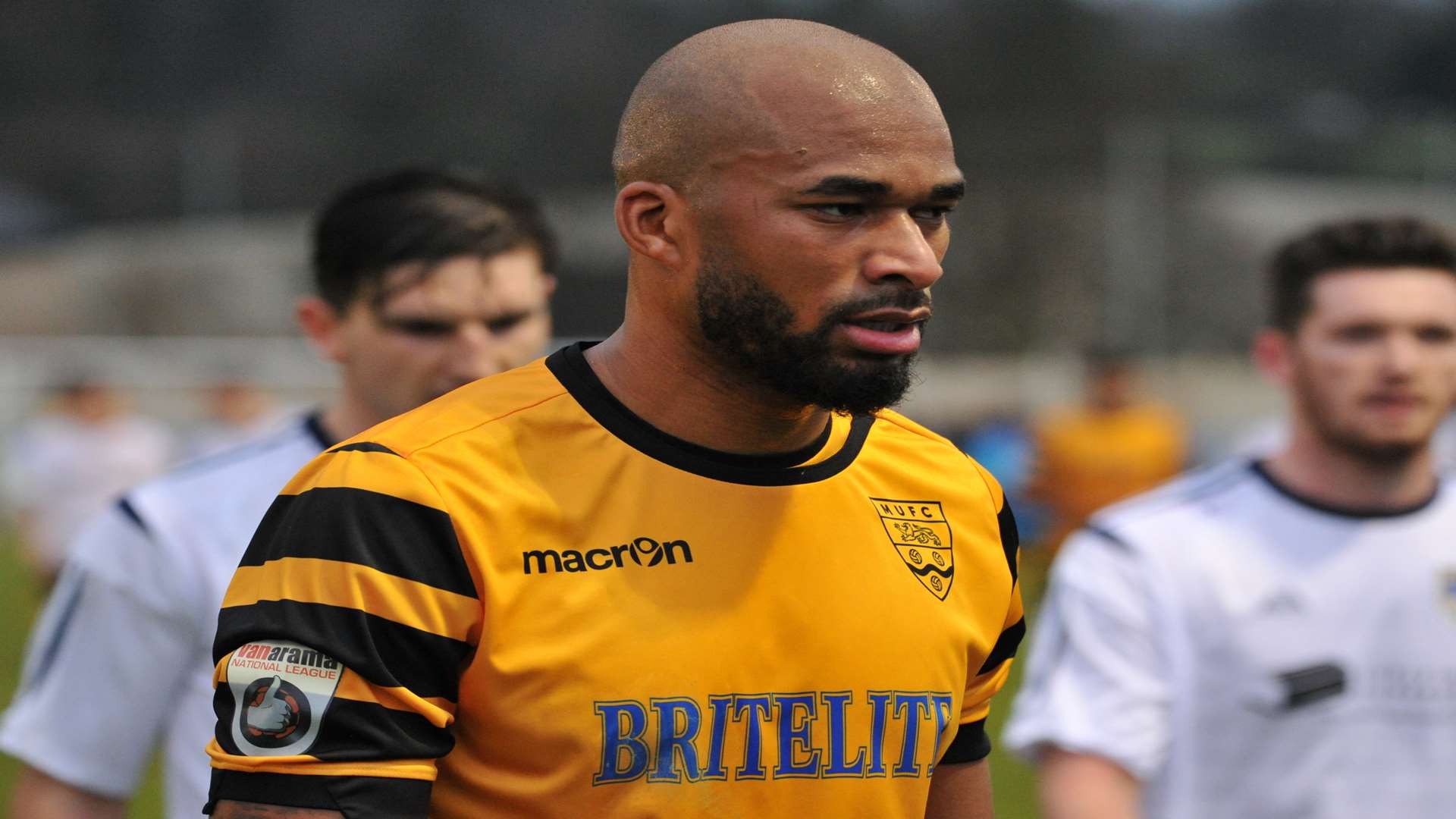 Maidstone loanee Delano Sam-Yorke Picture: Steve Terrell