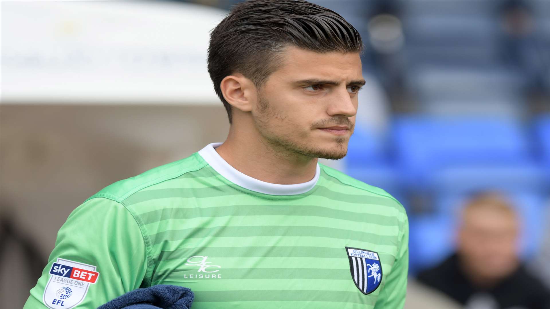 Gills' on-loan keeper Jonathan Bond. Picture: Barry Goodwin