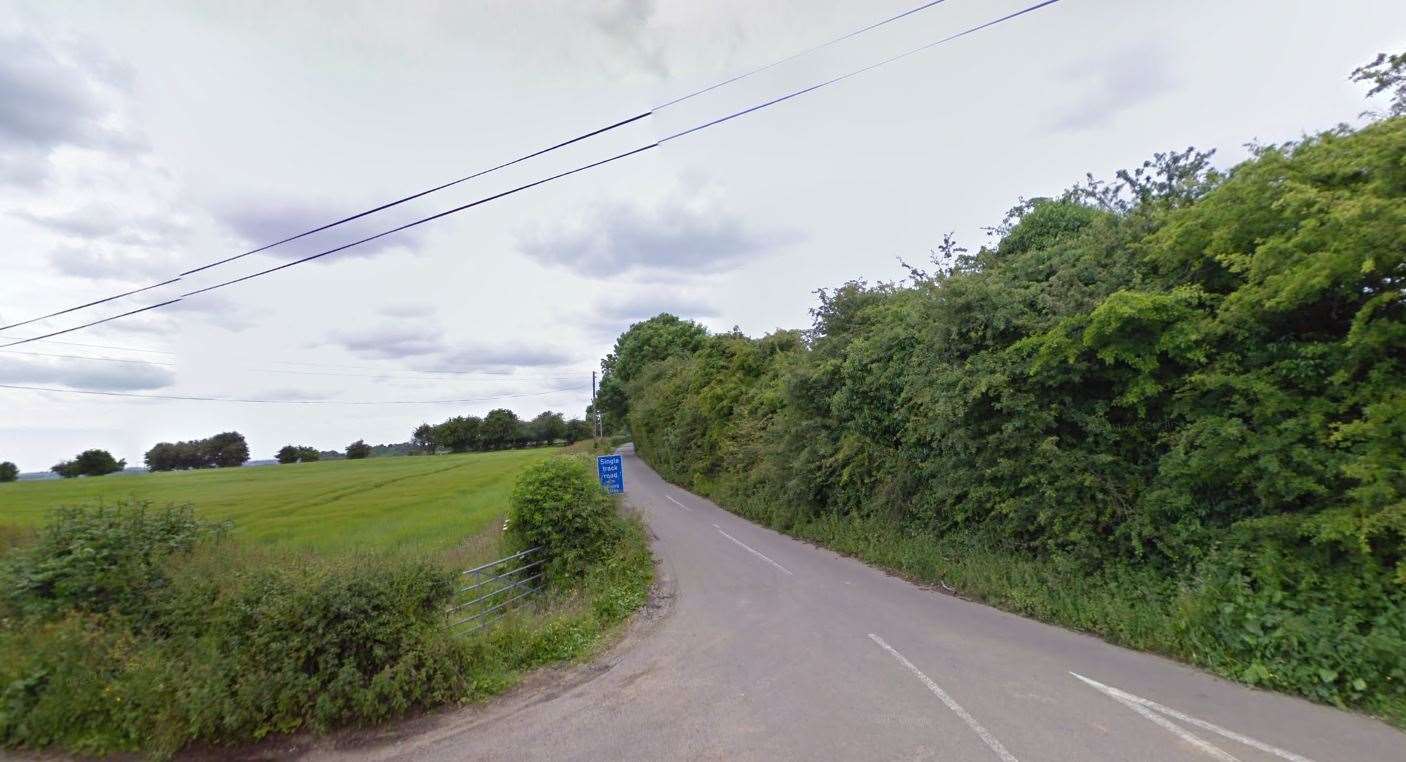 It happened in Stowting Common. Picture: Google (13339012)