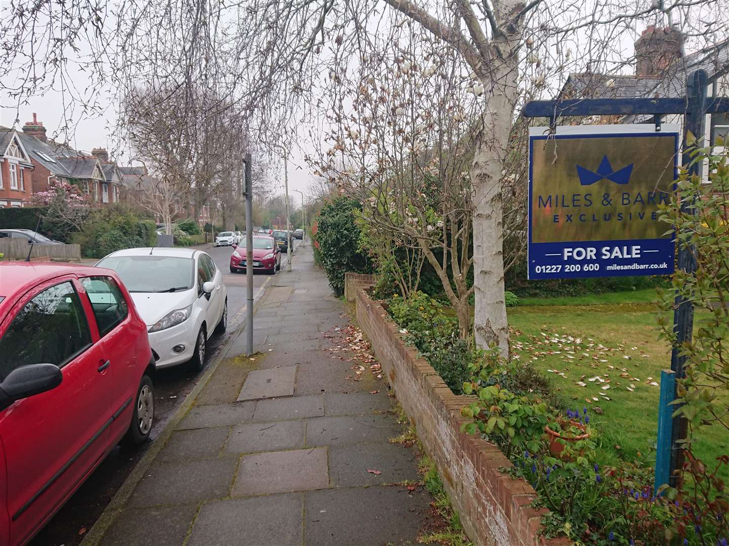 Interest in Canterbury town houses in places like St Augustine's Road has soared during the pandemic, say estate agents