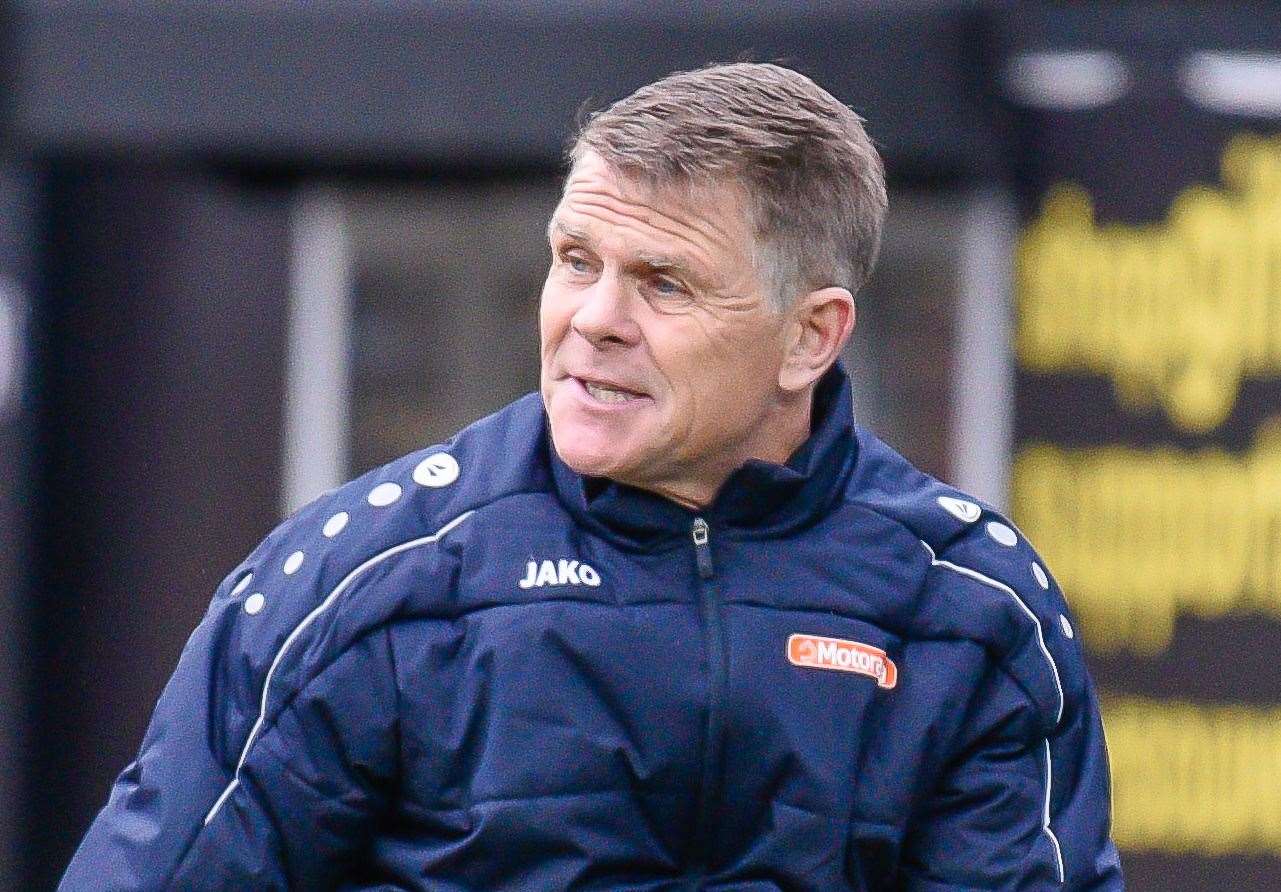 Dover Athletic manager Andy Hessenthaler Picture: Alan Langley