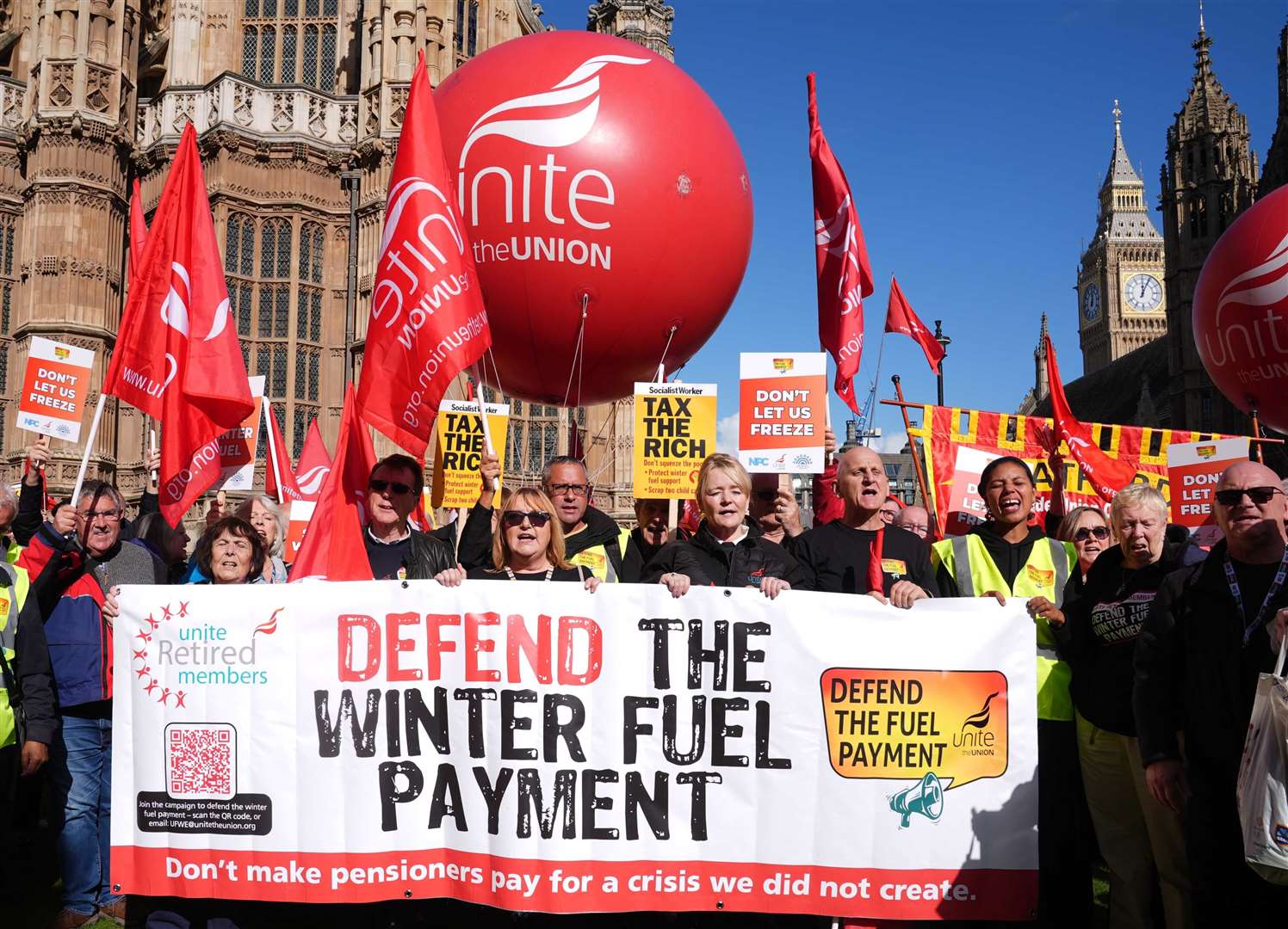 The number of pensioners in receipt of winter fuel allowance is set to fall from some 10.8 million to 1.5 million people (PA)