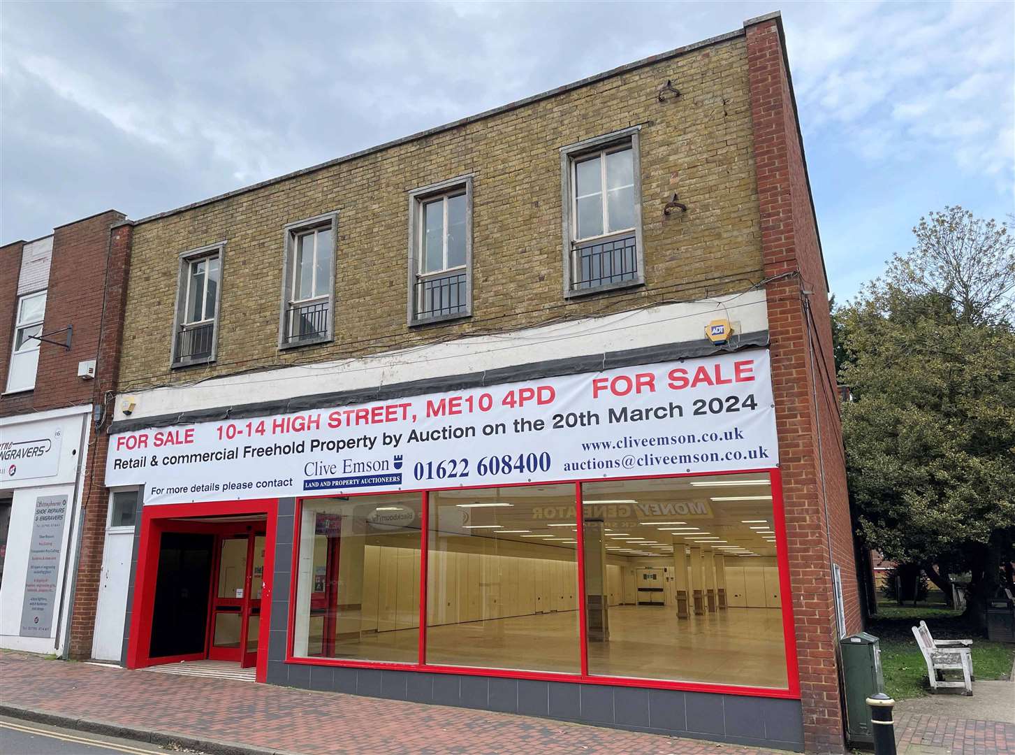 The former Iceland in Sittingbourne High Street. Picture: Clive Emson