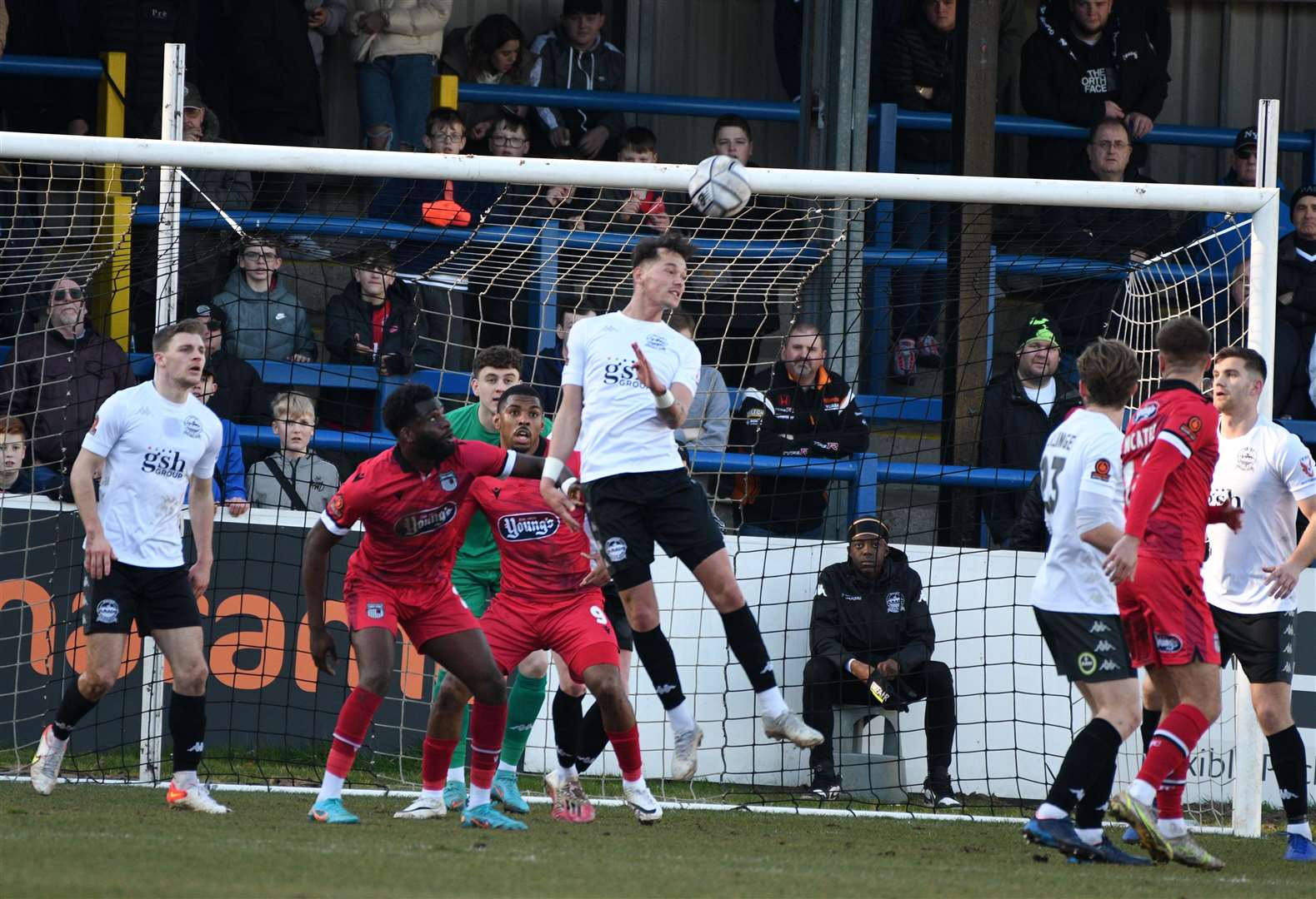 Alfie Pavey in action for Dover. Picture: Barry Goodwin