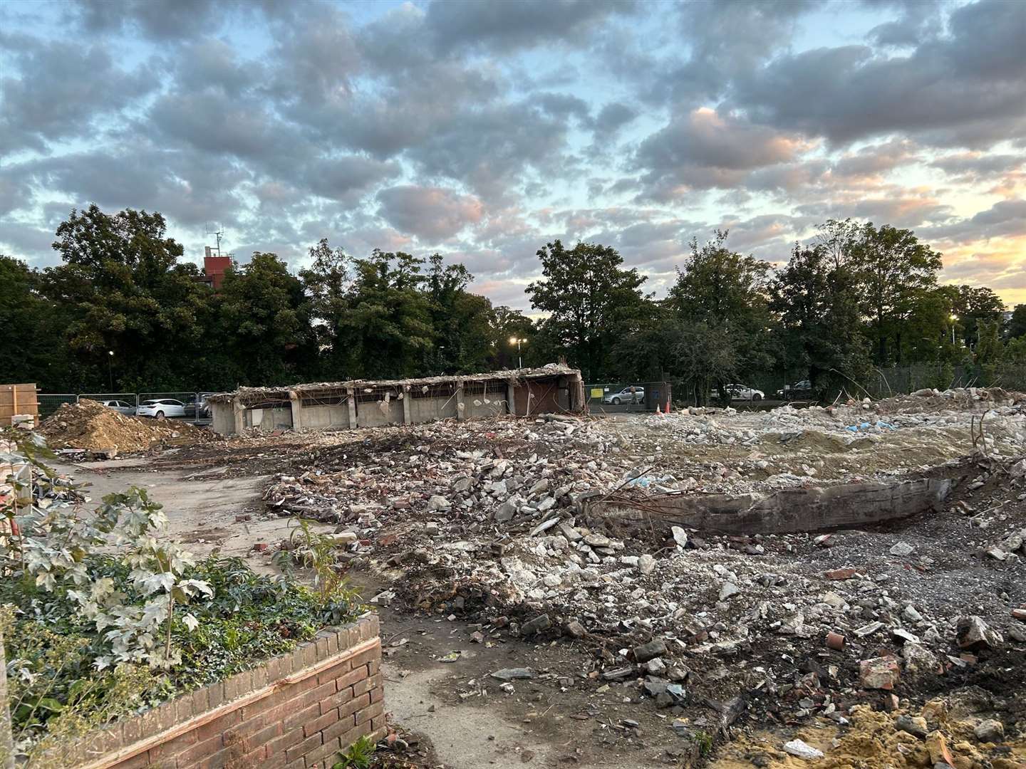 The old Royal Mail Sorting Office is no more