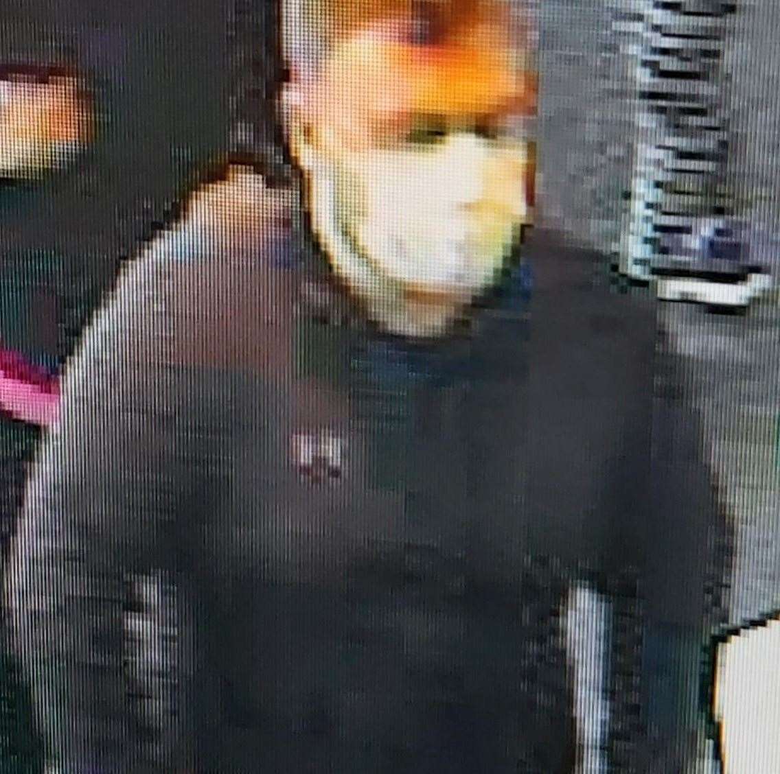 CCTV has been released in connection with a purse theft in Tunbridge Wells. Picture: Kent Police