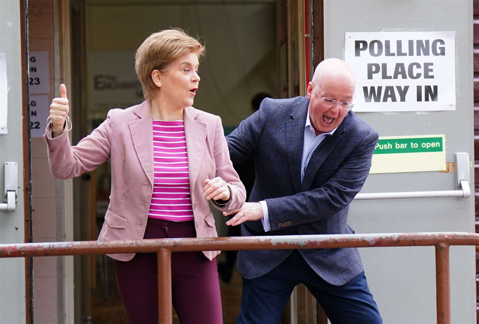 Questions have been asked about whether the SNP had placed too much power into the hands of the couple (Jane Barlow/PA)