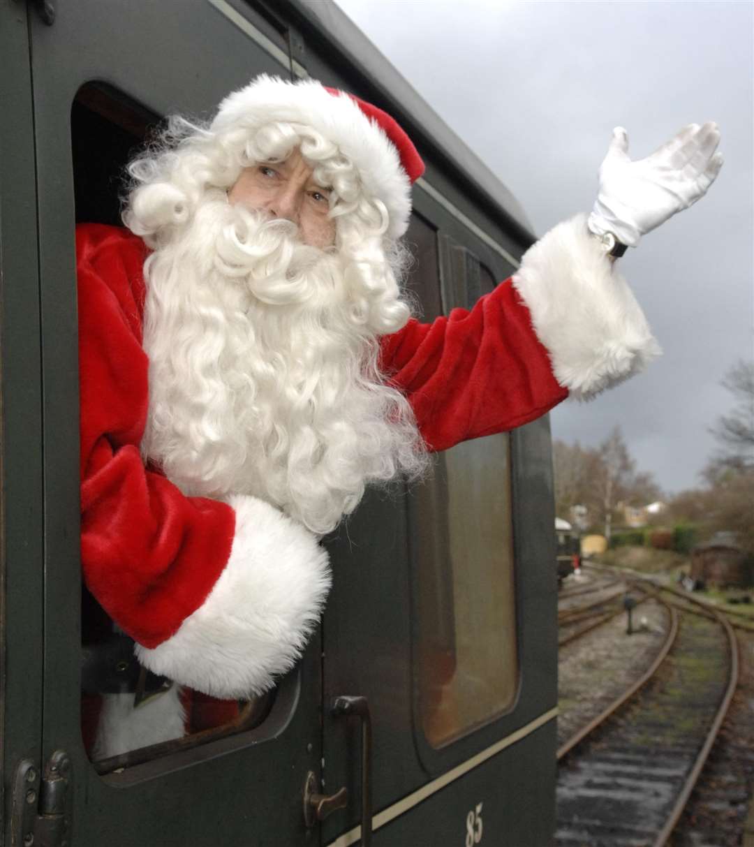 Santa Specials at the Kent and East Sussex Railway are always popular. Picture:Chris Davey