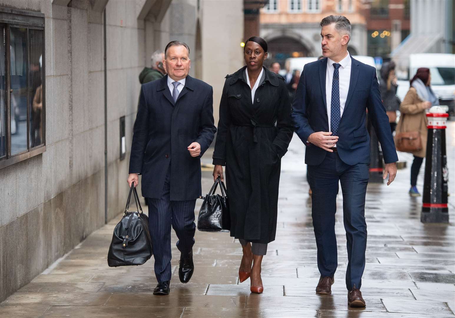 Novlett Robyn Williams arriving at the Old Bailey for sentencing (Dominic Lipinski/PA)