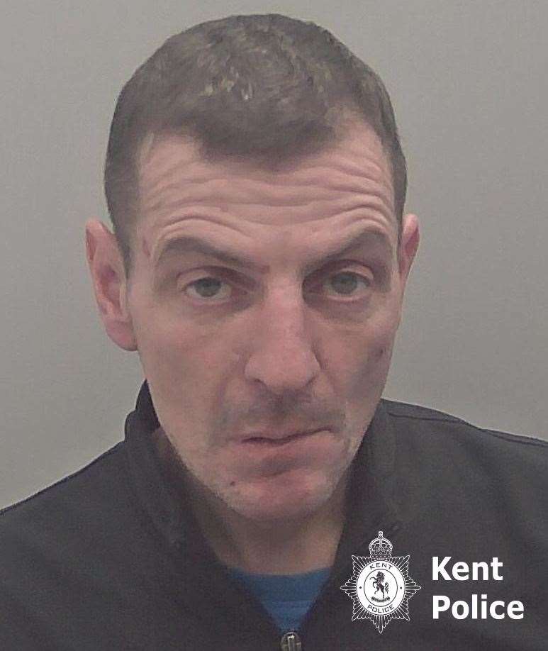 Darren Rogers, 45, formerly of Cavell Way, Sittingbourne, was jailed for three years