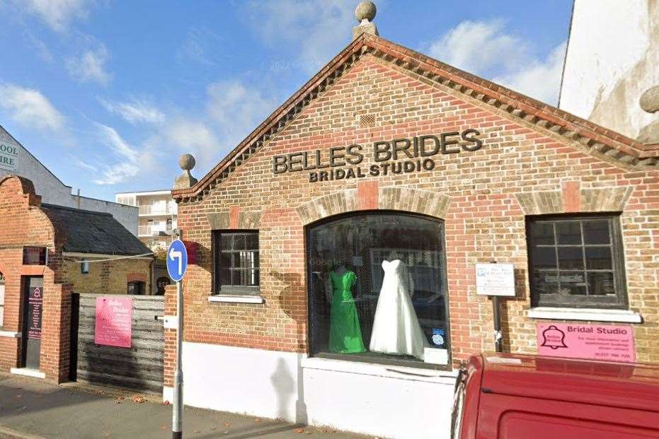 Belles Brides Bridal Studio will shut in September. Picture: Google