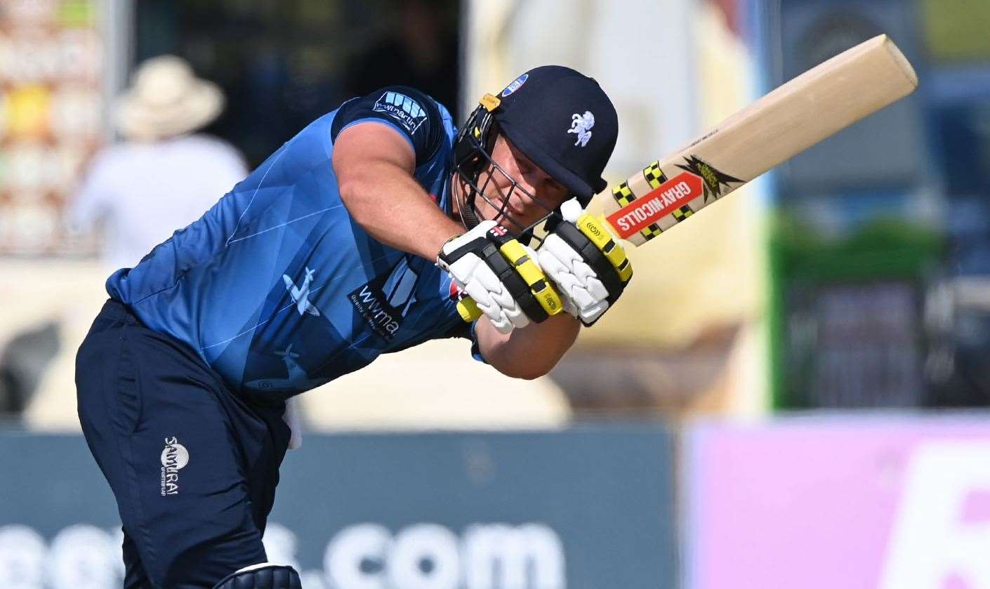 George Munsey - scored a century for Kent against Worcestershire. Picture: Keith Gillard (49482831)