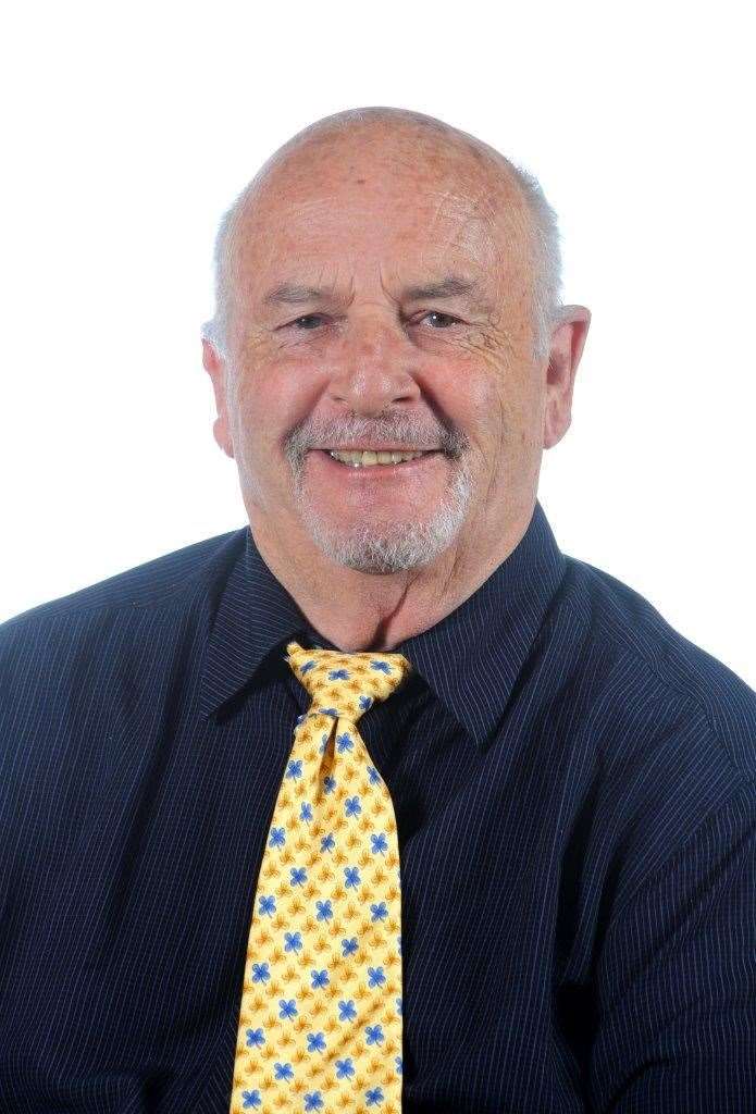 CCTV camera row with Cllr Bill Tatton. Picture: Swale council