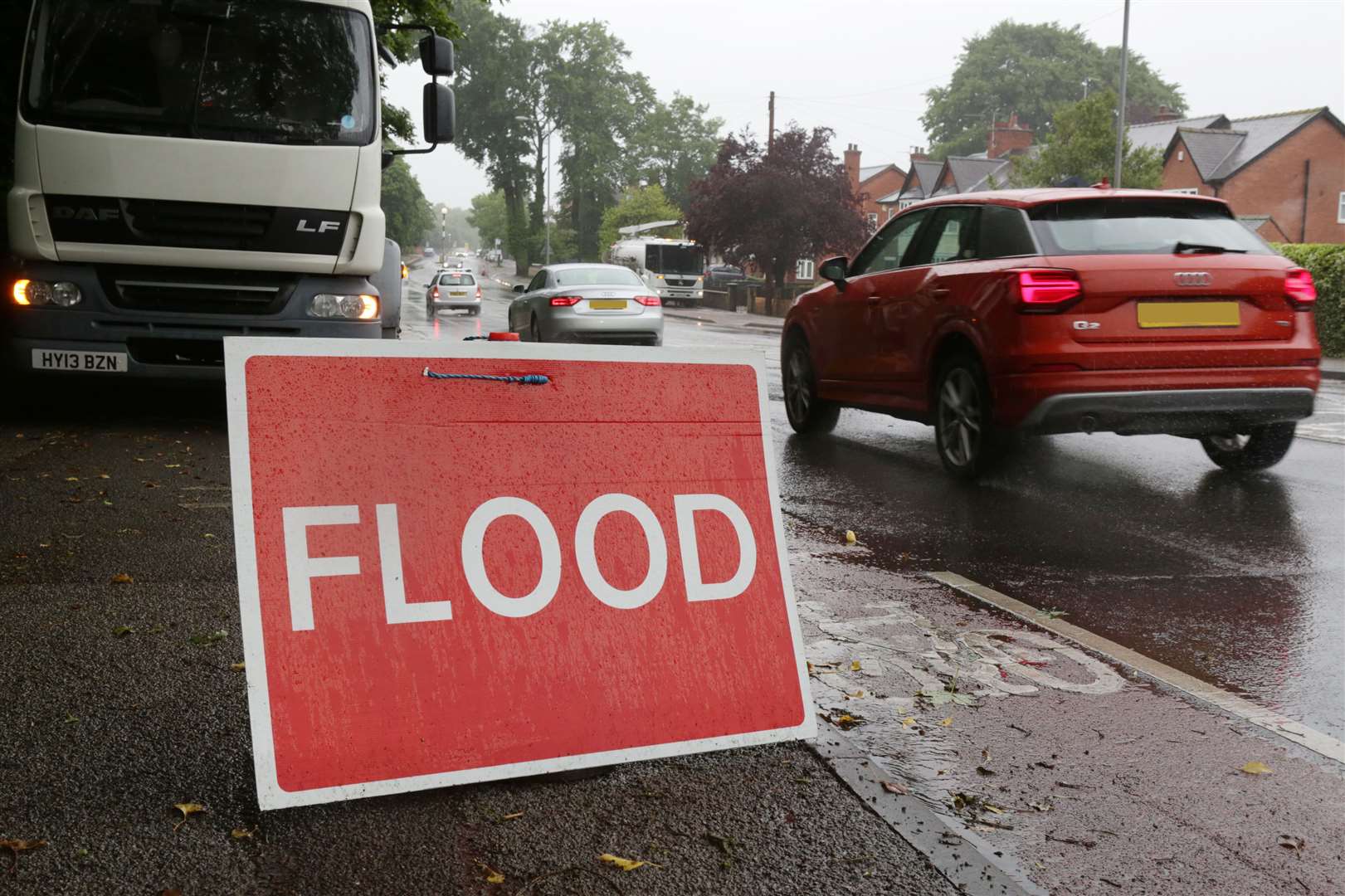 A yellow weather warning has been issued for the county tomorrow