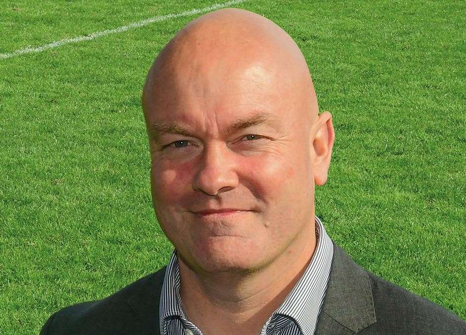 Ebbsfleet United chief executive Damian Irvine. Picture: Ed Miller/EUFC