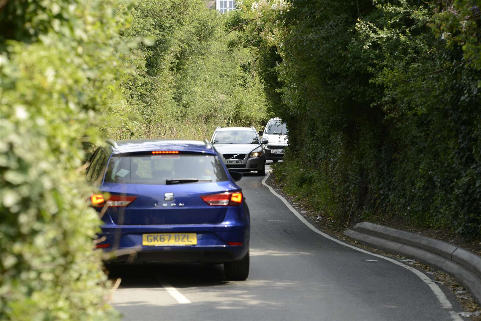 Driving down Church Lane is rarely a fun experience