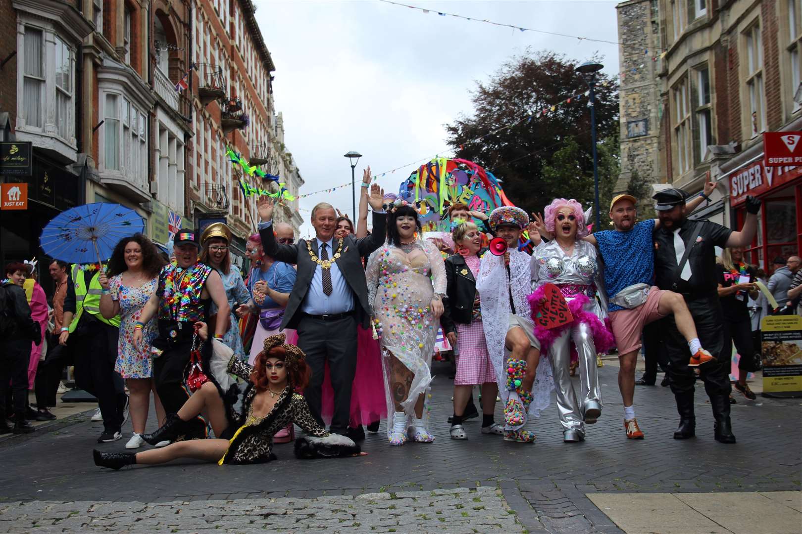 Revellers celebrate LGBTQ+ community as Dover Pride returns
