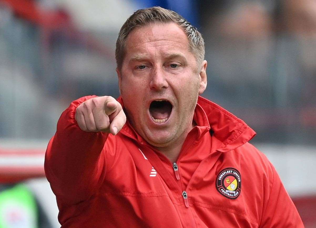 Ebbsfleet boss Dennis Kutrieb. Picture: Keith Gillard