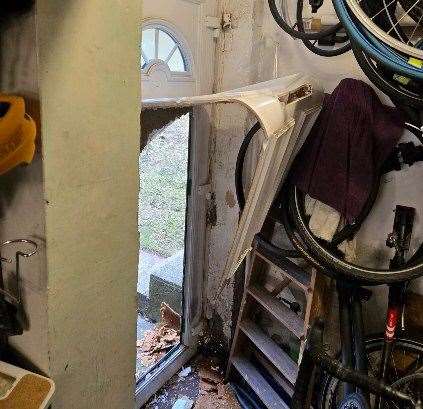 Police were called this morning to the break-in at Cycle Fixit in Hythe High Street. Picture: Adam Parsons