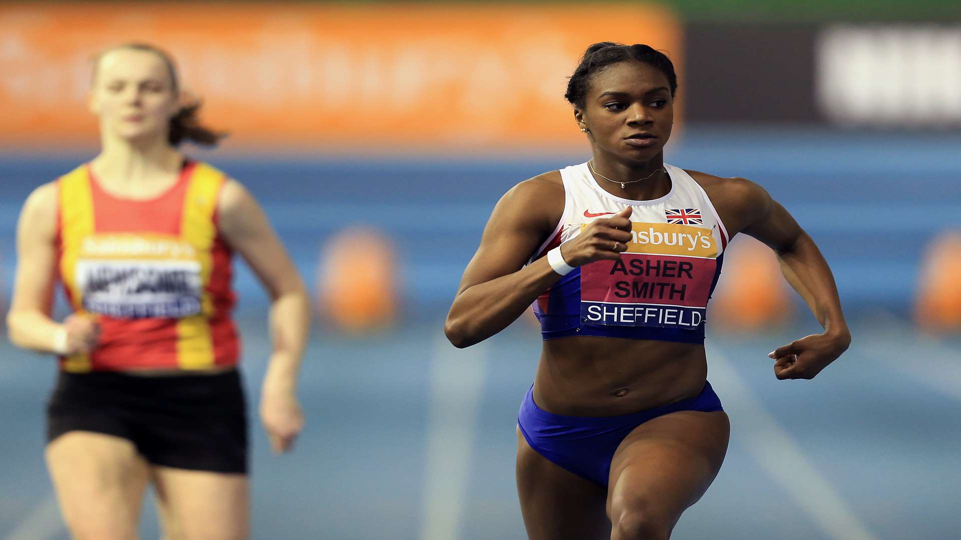 Dina Asher-Smith broke the British 200m record at the World Athletics Championships