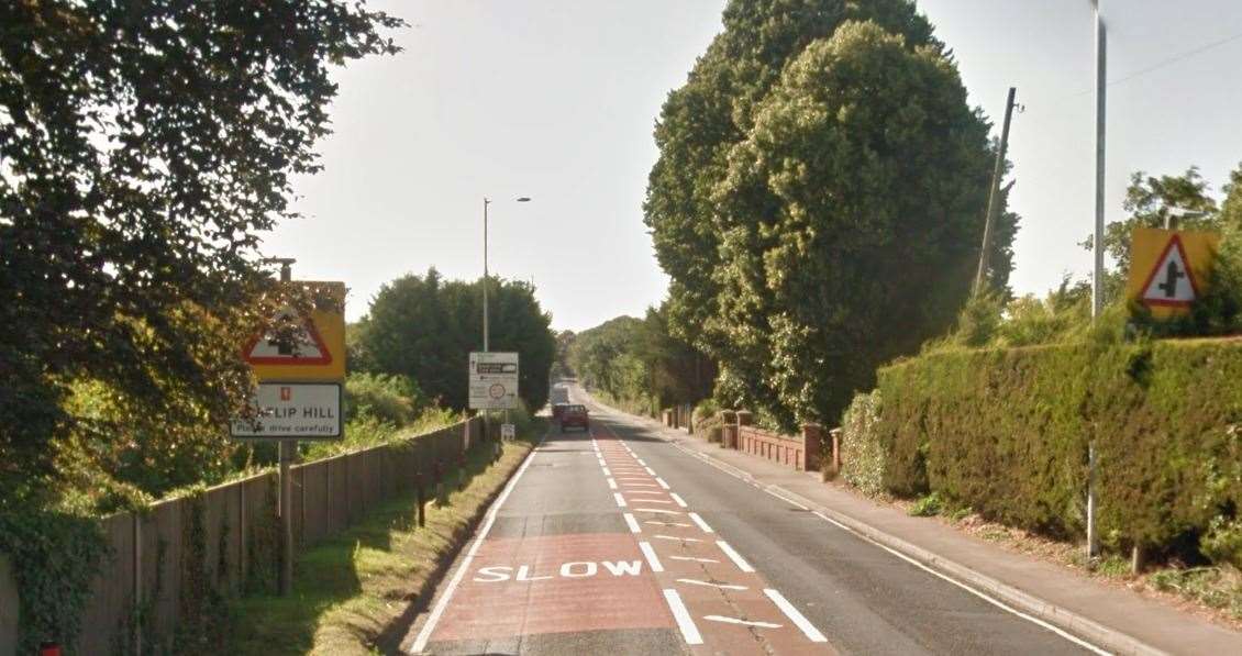 The A2 at Hartlip Hill. Picture: Google Street View