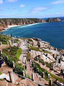 Porthcurno in Cornwall