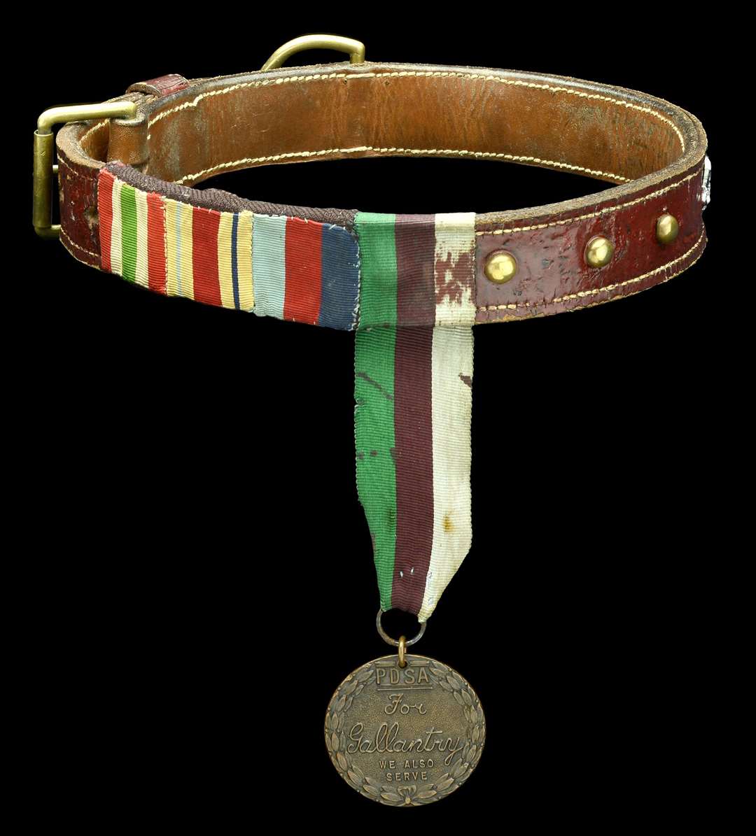 Rob the Dog’s Dickin Medal, which has been sold at auction (Noonans)