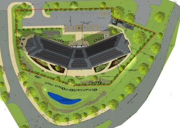 The layout of the 66-bed care home. Picture: LNT Care Developments.