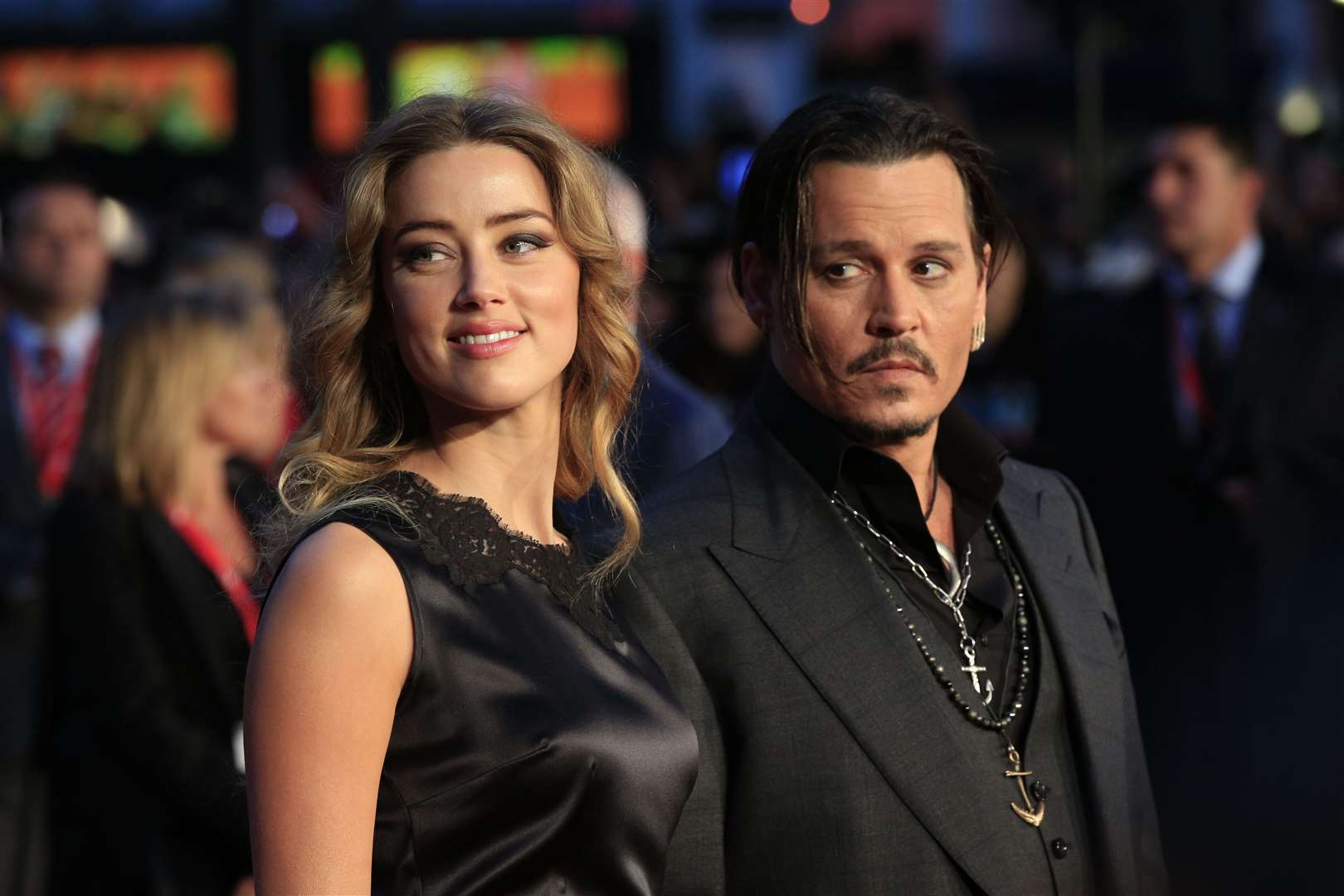 Johnny Depp said he had told Amber Heard ‘several times’ that they were ‘a crime scene waiting to happen’ (Jonathan Brady/PA)