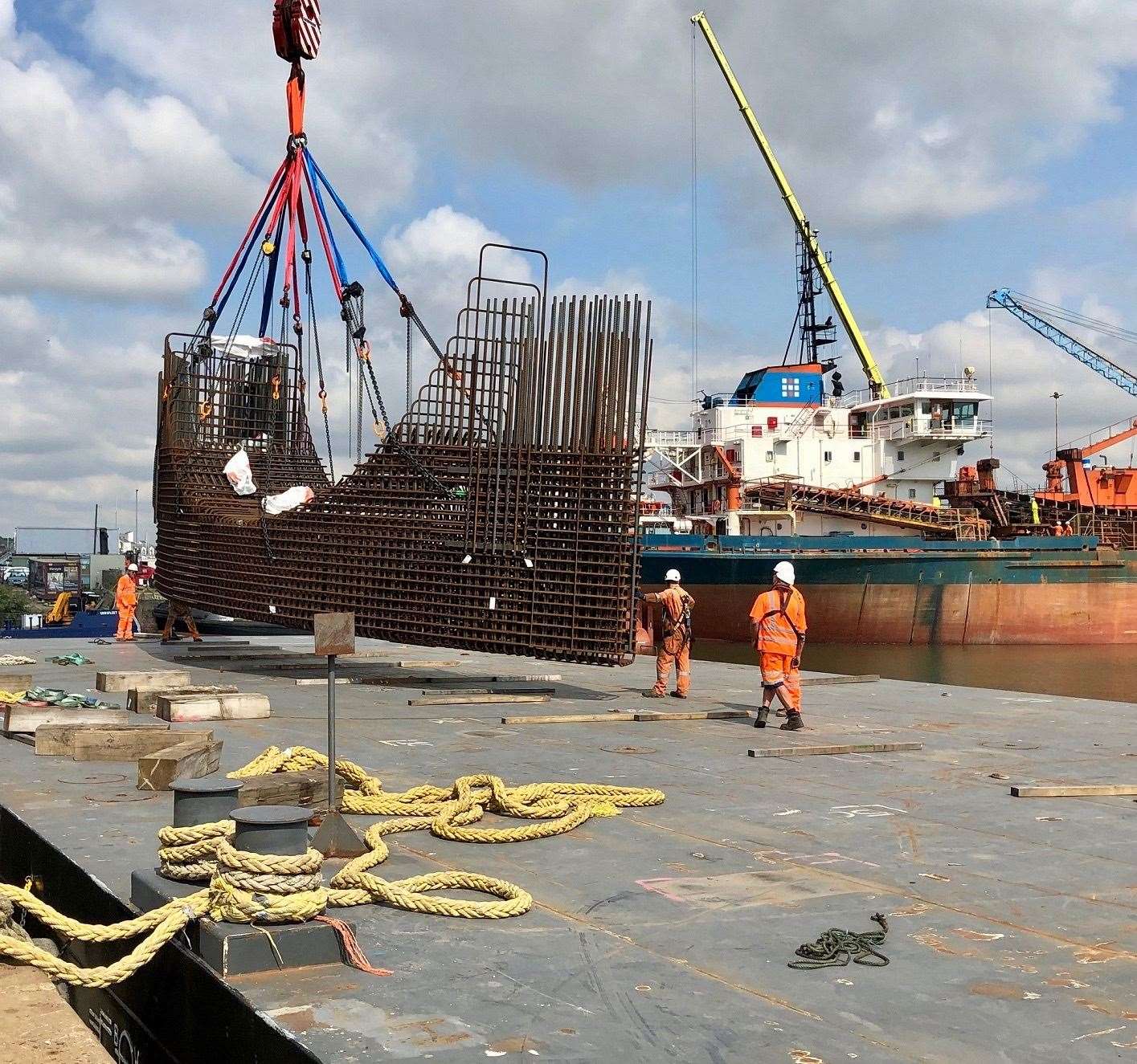 Chatham Docks is set for closure in 2025 as leases expire and landowners Peel L&P say they will not be renewed but there is a campaign to protect the jobs there. Picture: Save Chatham Docks