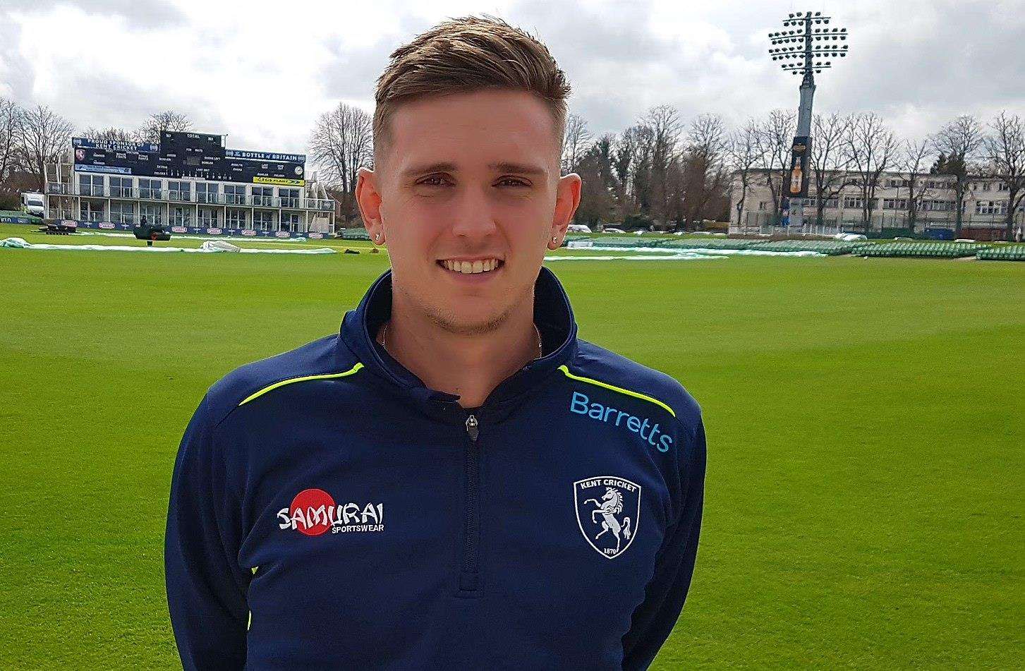 Harry Podmore Picture: Kent Cricket